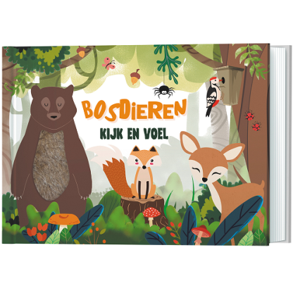 Lantaarn | kijk en voelboek bosdieren