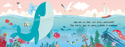 Lantaarn | kijk en voelboek dieren onder water - Afbeelding 3