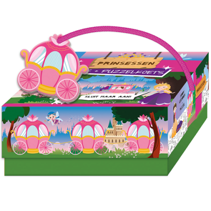 Lantaarn | puzzelkoets prinsessen 3+