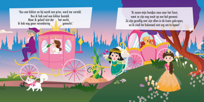 Lantaarn | puzzelkoets prinsessen 3+ - Afbeelding 3