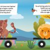 Lantaarn | puzzeltrein babydieren 3+ - Afbeelding 3