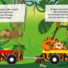 Lantaarn puzzeltrein jungle aap en tijger