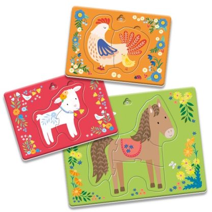 Ludattica | puzzel boerderijdieren 2+ - Afbeelding 2