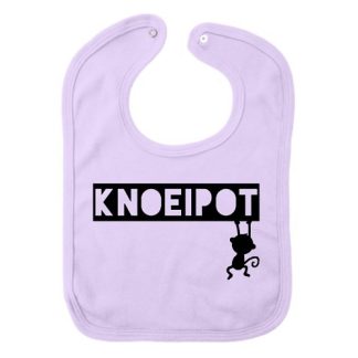 Made for little monkeys | slabber knoeipot lila