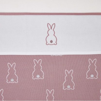 Meyco | wieglaken rabbit aop lilac