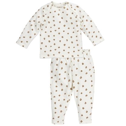 Meyco | pyjama panter aop offwhite