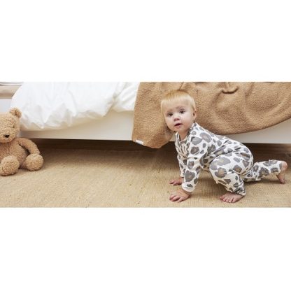 Meyco | pyjama panter neutral off white - Afbeelding 4