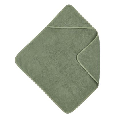Meyco | badcape basic badstof forest green