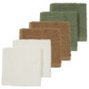Meyco | badstof monddoekjes toffee 6-pack