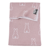 Meyco | ledikantdeken Mrs Keizer rabbit lilac