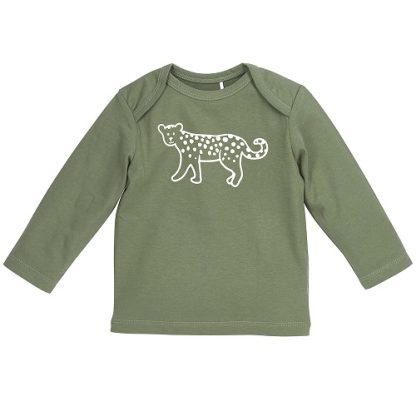 Meyco | pyjama 2-pack cheetah forest green - Afbeelding 2