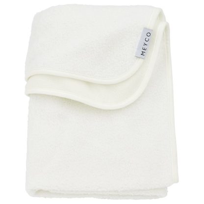 Meyco | reisdeken bouclé offwhite