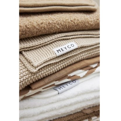 Meyco | reisdeken bouclé offwhite - Afbeelding 4