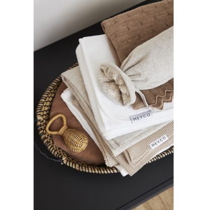 Meyco | reisdeken bouclé offwhite - Afbeelding 5