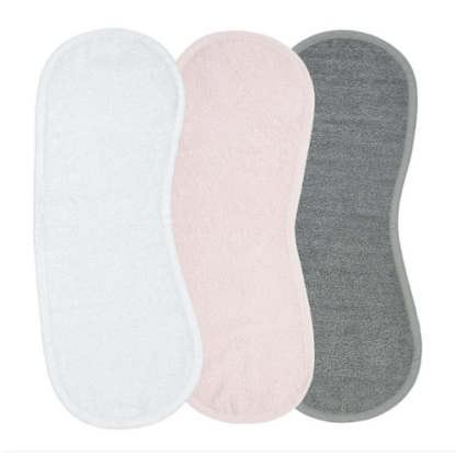 Meyco | badstof spuugdoek schoudermodel roze 3-pack