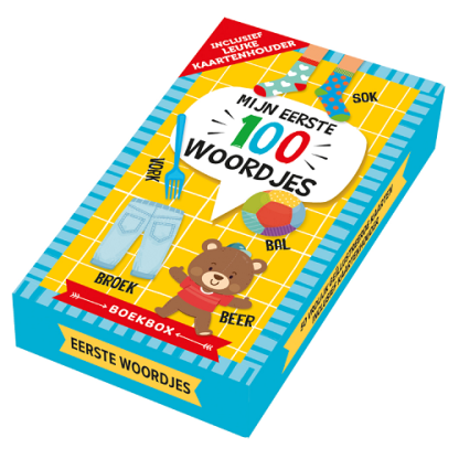 Lantaarn | kaartenbox mijn eerste 100 woordjes