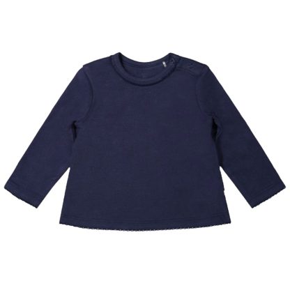 NDLS01 Ducky Beau longsleeve basic navy