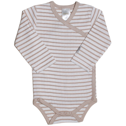 Natubini | overslagromper beige/offwhite