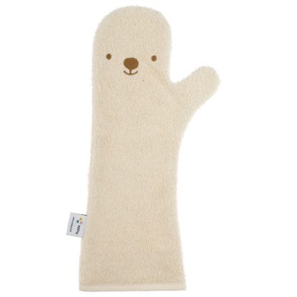 Nifty baby shower glove beer sand
