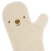Nifty baby shower glove beer sand detail