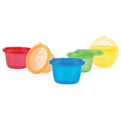 Nûby | snackkommetjes 6-pack 120ml