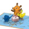 Papercrush pop-up kaart De Muis happy birthday