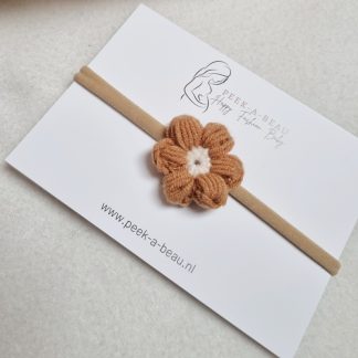 Peek-a-Beau haarband Beau camel