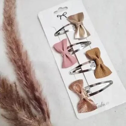 Peek-a-Beau haarclips Skye Rosie roze