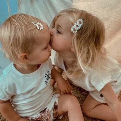 Peek-a-Beau haarclips twinning set