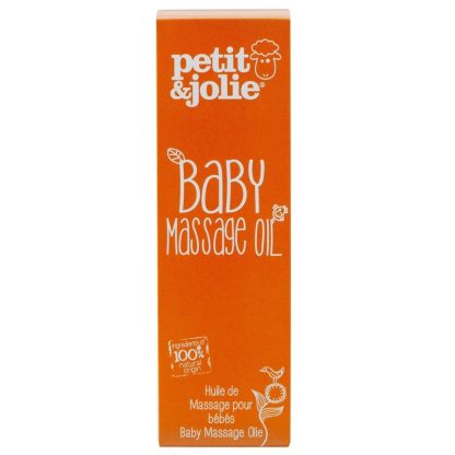 Petit & Jolie baby massage olie 100 ml verpakking