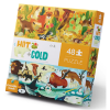 Crocodile Creek | puzzel tegenstellingen warm + koud