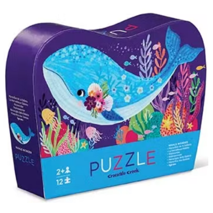 Crocodile Creek | puzzel walvis 2+