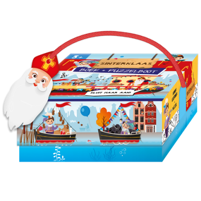 Lantaarn | puzzelboot Sinterklaas 3+