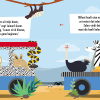 Lantaarn | puzzeltrein wilde dieren 3+ - Afbeelding 2