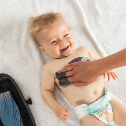 Reer | BabyCare washand grijs ezel - Afbeelding 4