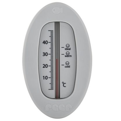 Reer | badthermometer uni grijs