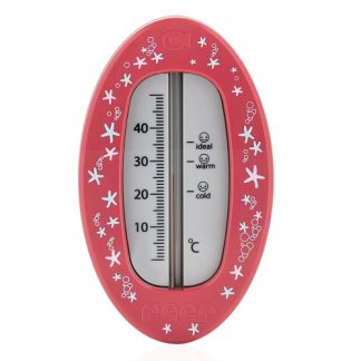 Reer | badthermometer ovaal bessenrood