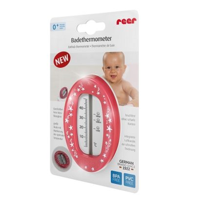 Reer | badthermometer ovaal bessenrood - Afbeelding 2