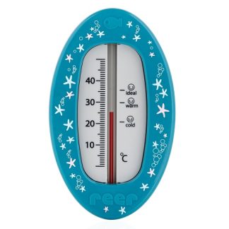 Reer | badthermometer ovaal blauw