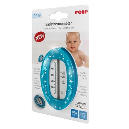 Reer | badthermometer ovaal blauw - Afbeelding 2