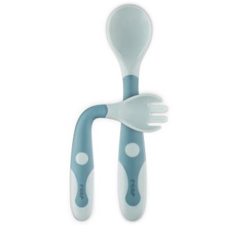 Reer buigbaar babybestek blauw