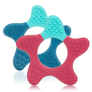 Reer | massage bijtring ster 2-pack
