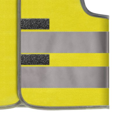 Reer reflecterend veiligheidsvest maat 110-140 met klittenband
