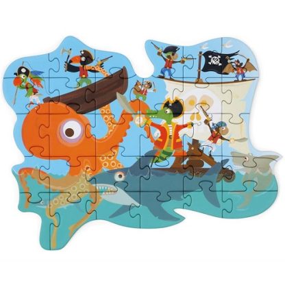 Scratch Europe | contourpuzzel piraat 3+ - Afbeelding 2