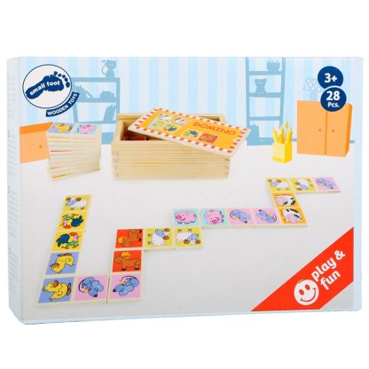 Small Foot domino dierentuindieren verpakking