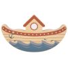 Small Foot houten evenwichtsspel safari boot