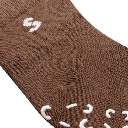 Stuckies | sokken anti-slip 3-pack bruin - Afbeelding 3