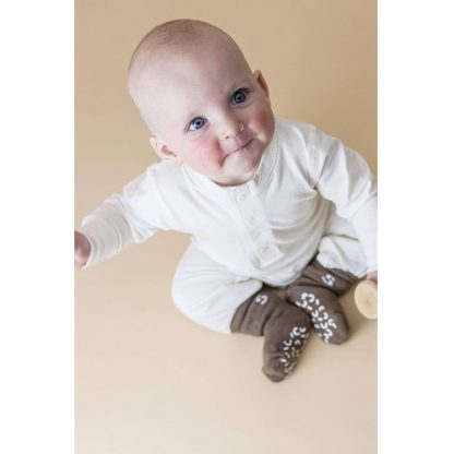 Stuckies | sokken anti-slip 3-pack bruin - Afbeelding 5