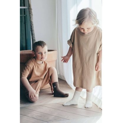 Stuckies | sokken anti-slip 3-pack bruin - Afbeelding 6