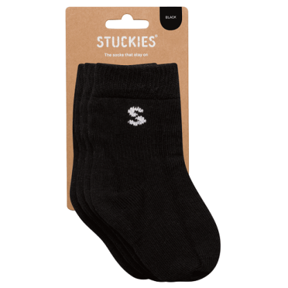 Stuckies | sokken 3-pack zwart
